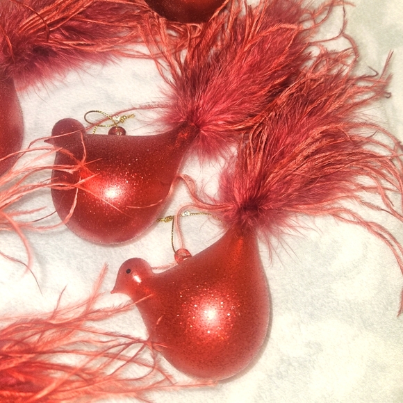 Red bird Ornaments/ Pier one - Picture 6 of 8